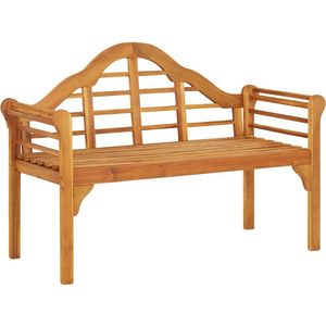 Yoyo - The Living Store Gartenbank 125 cm Massivholz Akazie - Holz Bank - Gartenbank - Akaziengartenmöbel - Outdoor Möbel - Terrasse Möbeln