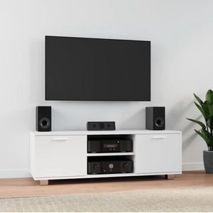 The Living Store TV-meubel - Modern - Meubel - 120x40.5x35 cm - Wit