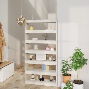 The Living Store Boekenkast Betongrijs 100x30x198 cm - houten kast met opbergruimte