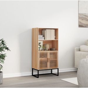 The Living Store Hoge Kast - Scandinavisch Ontwerp - 60x35x125 cm - Duurzaam Hout