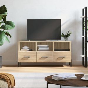 The Living Store Televisiekast Sonoma Eiken - 102 x 36 x 50 cm - Stijlvol Design
