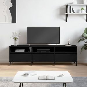 The Living Store TV-meubel Vintage - TV-meubels - 150 x 30 x 44.5 cm - Stabiel tafelblad