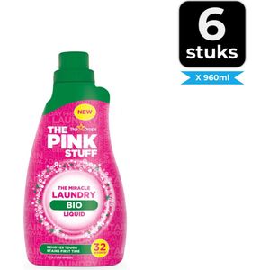 The Pink Stuff The Miracle Wasgel Bio 960 ml - Voordeelverpakking 6 stuks