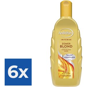 Andrélon Shampoo Zomerblond 300 ml - Voordeelverpakking 6 stuks