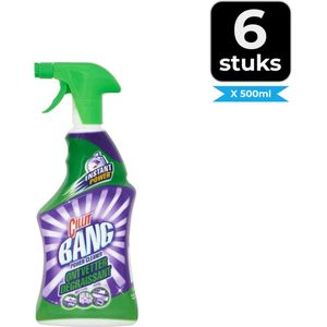 Cillit bang - Keukenreiniger - Spray - Ontvetter - 500ml x 6