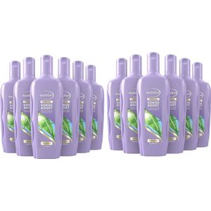 Andrélon Shampoo Kokos Boost 300 ml - Voordeelverpakking 12 stuks