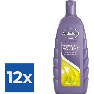 Andrélon Shampoo - Verrassend Volume 300 ml - Voordeelverpakking 12 stuks
