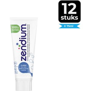 Zendium - Tandpasta - Classic - 75ml x 12