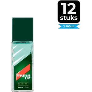 Fresh Up Original Depper for Men - 100 ml - Aftershave lotion - Voordeelverpakking 12 stuks