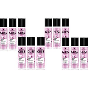 Gliss Kur Anti-klit Spray Liquid Silk Gloss - Voordeelverpakking 12 x 200 ml