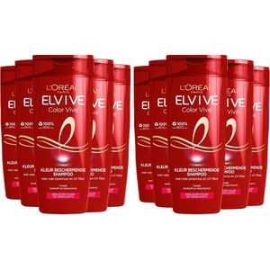L’Oréal Paris Elvive Color Vive Shampoo - Voordeelverpakking 12 x 250 ml