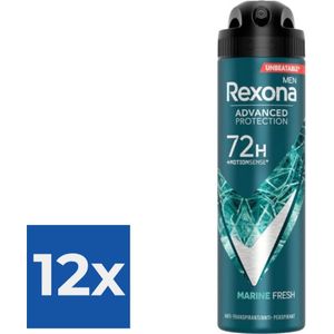 Rexona Deospray Men  Marine 150 ml - Voordeelverpakking 12 stuks