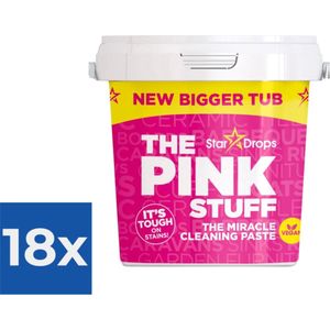 Stardrops The Pink Stuff The Pink Stuff Cleaning Paste 850 g - Voordeelverpakking 18 stuks