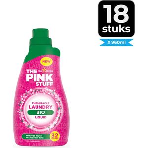 The Pink Stuff The Miracle Wasgel Bio 960 ml - Voordeelverpakking 18 stuks