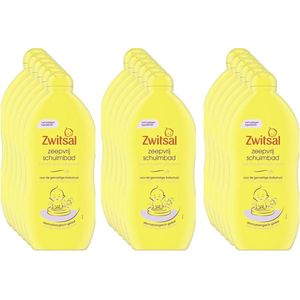 Zwitsal Bad - Schuimbad Zeepvrij - 400 ml - Voordeelverpakking 18 stuks