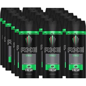 Axe - Deodorant - Spray - Africa - 150ml x 18