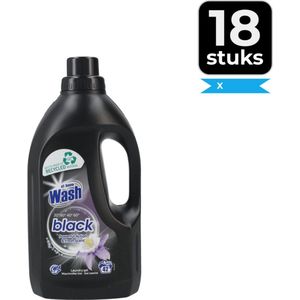 At Home Wash Vloeibaar wasmiddel 1-5L zwart 42 wasbeurten - Voordeelverpakking 18 stuks