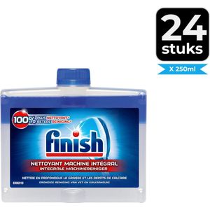 Finish Vaatwasmachine Reiniger - Regular - 250 ml - Voordeelverpakking 24 stuks