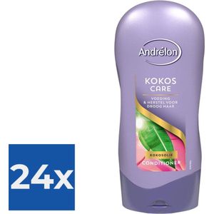 Andrélon Conditioner Kokos Care - Voordeelverpakking 24 x 300 ml