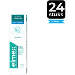 Elmex Tandpasta - Sensitive Professional Gentle Whitening - Voordeelverpakking 24 x 75 ml