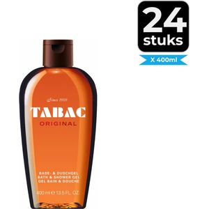 Tabac Original - 400 ml - Douchegel - Voordeelverpakking 24 stuks