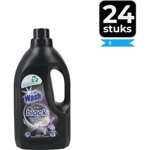 At Home Wash Vloeibaar wasmiddel 1-5L zwart 42 wasbeurten - Voordeelverpakking 24 stuks