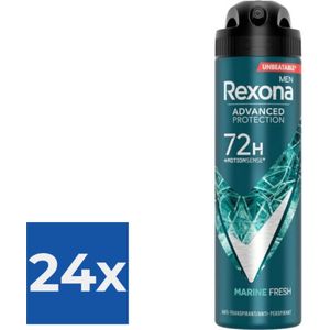 Rexona Deospray Men  Marine 150 ml - Voordeelverpakking 24 stuks