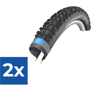 Buitenband Schwalbe Smart Sam Performance 29x2.35 / 60-622 mm - zwart - Voordeelverpakking 2 stuks
