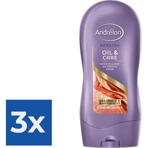 Andrélon Oil & Care Conditioner - 300ml - Voordeelverpakking 3 stuks