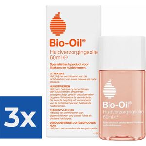 Bio Oil Bodyolie - 60 ml - Voordeelverpakking 3 stuks