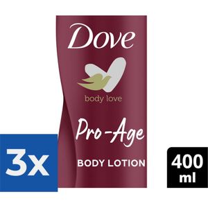 Dove Body Love Pro Age Bodylotion 400 ml - Voordeelverpakking 3 stuks