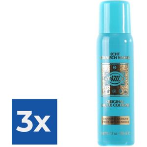 4711 - 100ml - Deodorant - Voordeelverpakking 3 stuks