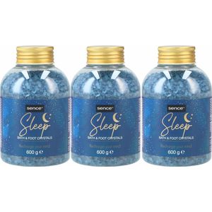 Sence of Wellness Badzout - Sleep 600 gr - Voordeelverpakking 3 stuks