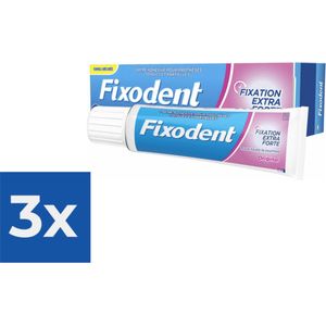 Fixodent Kleefpasta Original 47 gr - Voordeelverpakking 3 stuks