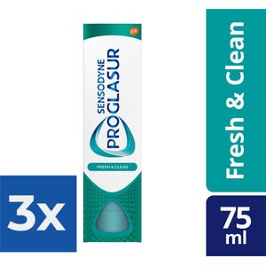 Sensodyne Proglasur Tandpasta Multi-Action 75ml - Voordeelverpakking 3 stuks