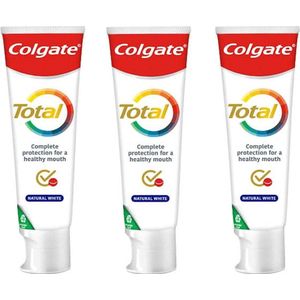 Colgate - Total Whitening - Tandpasta - 3 x 75 ml