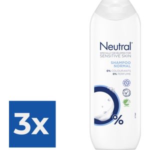 Neutral Shampoo - Normaal 250 ml - Voordeelverpakking 3 stuks