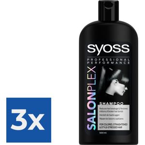 Syoss Shampoo SALONPLEX - Voordeelverpakking 3 stuks