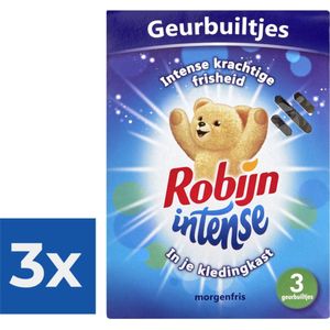 Robijn Intense Geurbuiltjes 3 stuks - Voordeelverpakking 3 stuks