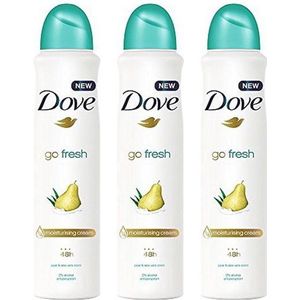 Dove Deo Spray - Go Fresh Peer & Aloe Vera - Voordeelverpakking 3 x 250 ml