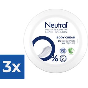 Neutral Parfumvrij Body Cream 250 ml - Voordeelverpakking 3 stuks
