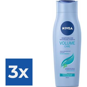 NIVEA Shampoo Volume Wonder - 250 ml - Voordeelverpakking 3 stuks