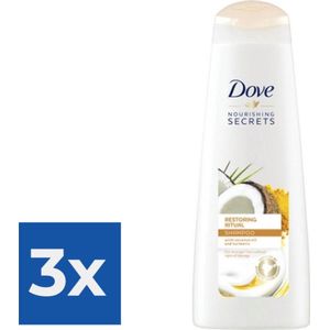 Dove Shampoo  Restoring  250 ml - Voordeelverpakking 3 stuks