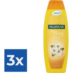 Palmolive Elke Dag Shampoo met Kamille-Extract 350 ml - Voordeelverpakking 3 stuks