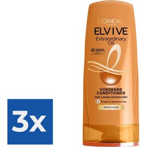 L’Oréal Paris Conditioner - Elvive Extraordinairy Oil - 3 x 200 ml