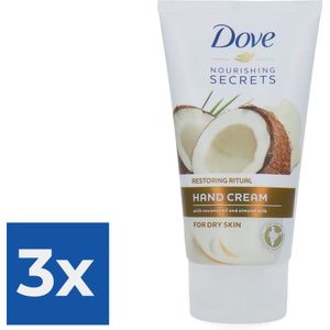 Dove - Handcrème - Restoring Care - 75ml x 3