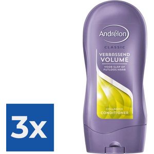 Andrélon Conditioner Verrassend Volume 300 ml - Voordeelverpakking 3 stuks