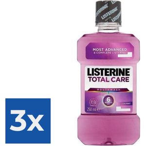 Listerine Mondwater - Total Care 250 ml - Voordeelverpakking 3 stuks