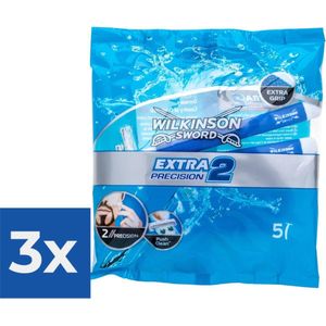 Wilkinson Sword Extra 2 Precision - 5st. - Voordeelverpakking 3 stuks