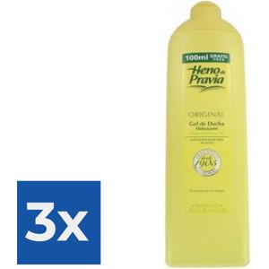 Heno de Pravia Douchegel Original 750ml - Voordeelverpakking 3 stuks
